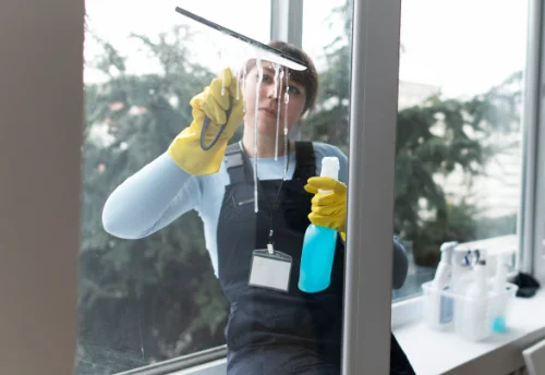 Nettoyage de vitres intérieures et extérieures à Peaugres